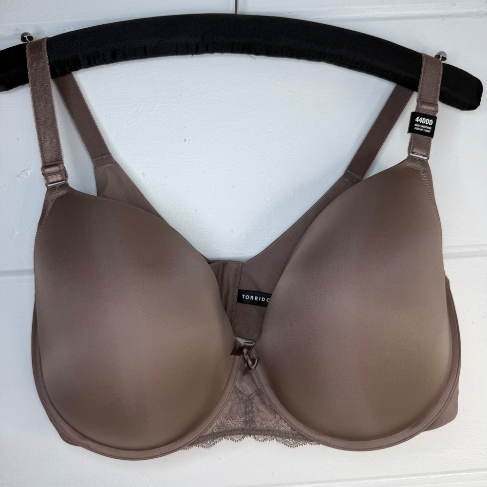 torrid 44DDD 360 Back Smoothing Push Up T Shirt Bra NEW